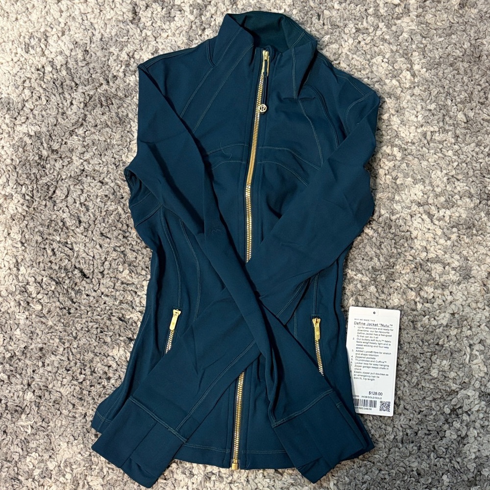 lululemon athletica Dark Teal Utility Jacket